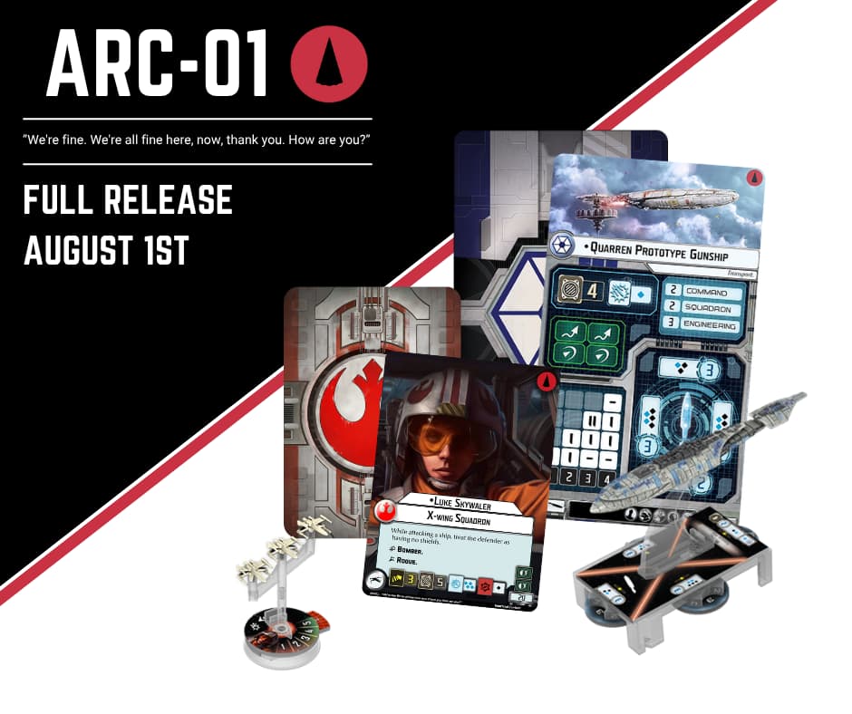 ARC01 Launches August 1st