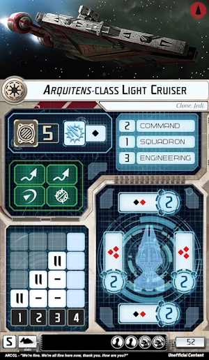 Arquitens-class Light Cruiser